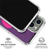 Purple Musical Notes iPhone 16 Pro Clear Case